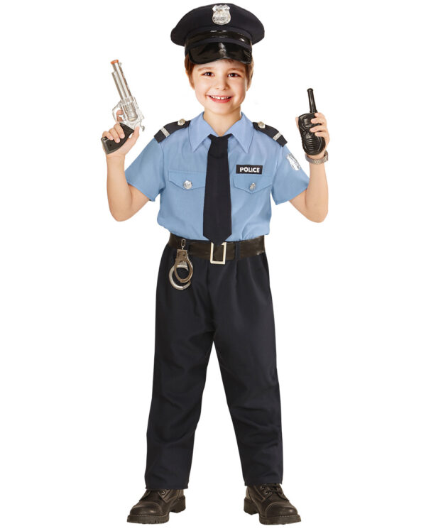 polizist kinderkostuem polizeiuniform fuer kinder police officer child costume 36540 01