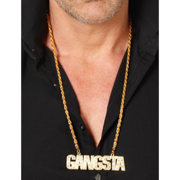 proll gold gangster halskette