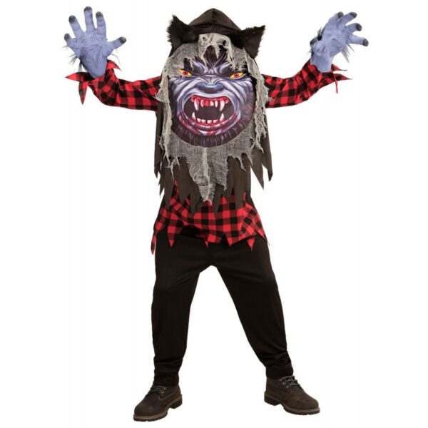 scary werwolf kost m f r kinder