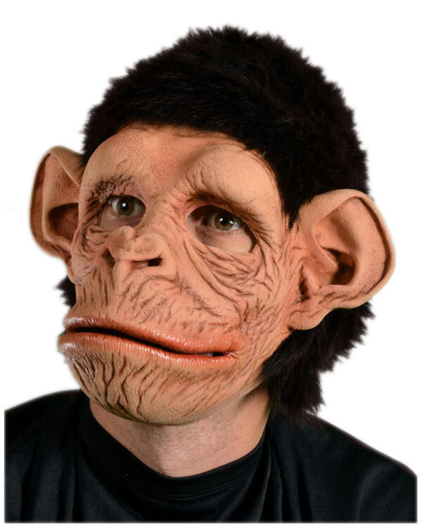 schimpansen maske affen maske tiermaske primaten maske 21276