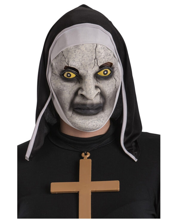 schreckliche nonne halloween maske halloween und horror nonne maske 39813