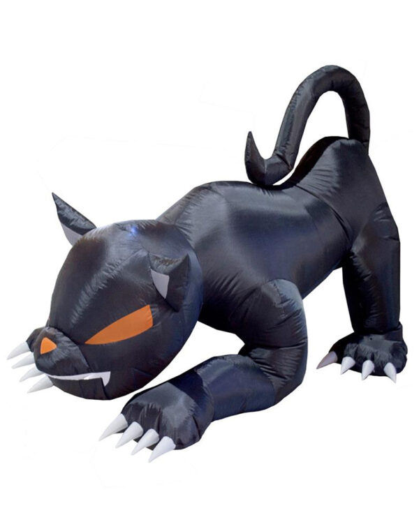 schwarze aufblasbare hatze halloween dekoration black inflatable cat halloween decoration 51767 01