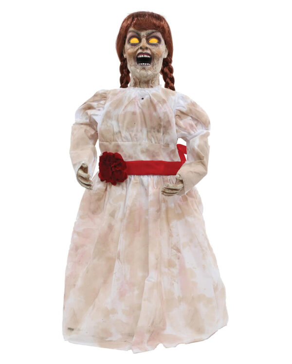 spooky geistermaedchen puppe scary ghost girl doll halloween figur 28012