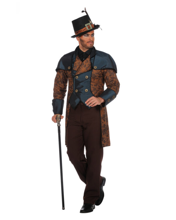 steampunk herren kostuem premium viktorianische verkleidung maenner neofuturistisches kostuem 36486