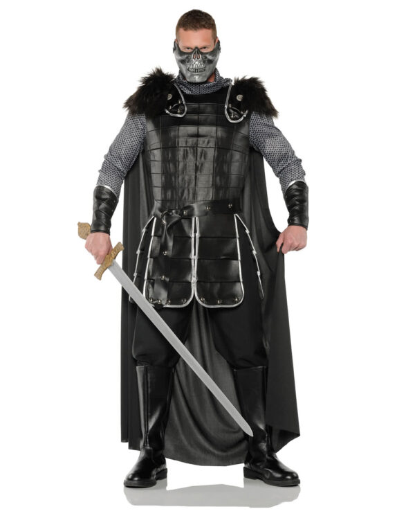 warrior king schwarzer ritter halloween kostuem krieger kostuem bild1 26882