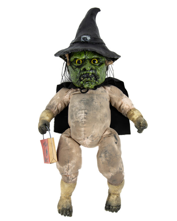 witchy graveyard doll halloween und horror puppen forevermore doll pumpkin pulp 50308