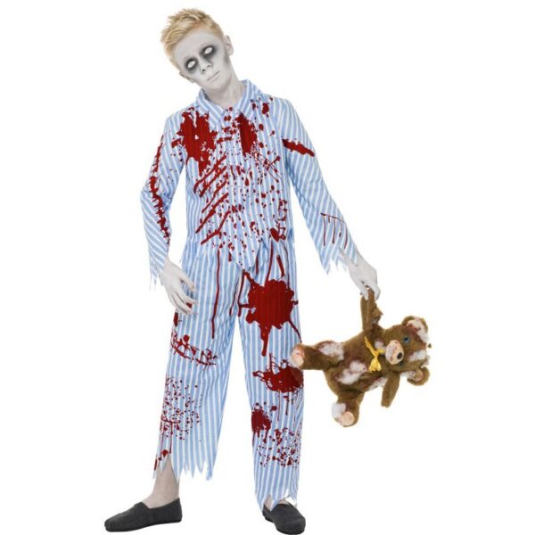zombie pyjama boy kostuem