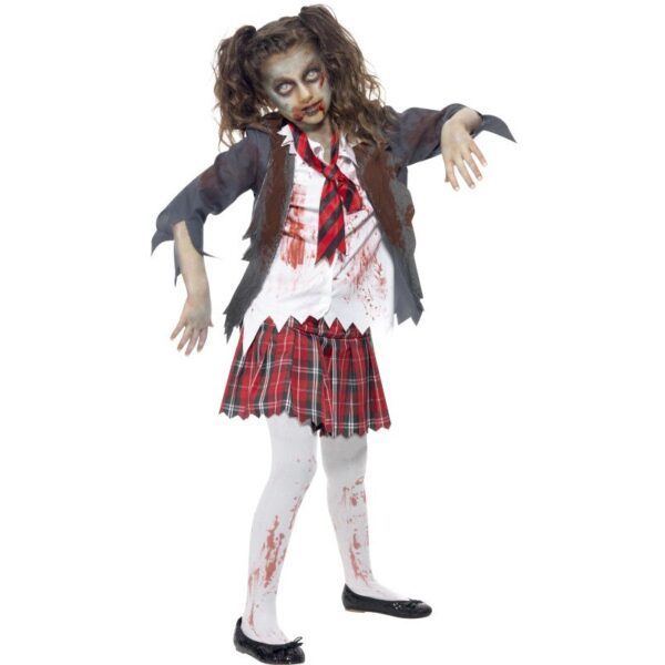 zombie school girl kostuem 1