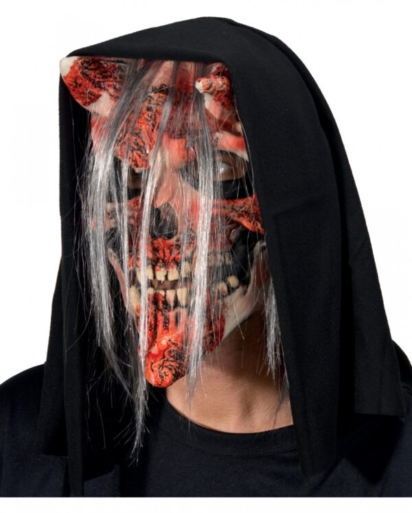 Devil Whispers Teufels Maske für Halloween