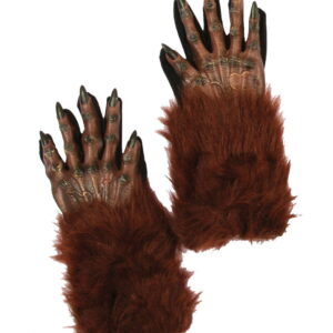Werwolf Pranken braun  Werewolf Gloves  Wolfsman Handschuhe
