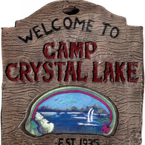 Camp Crystal Lake Schild  Freitag der 13. Merchandise