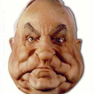 Helmut Kohl Schaumlatex Maske  Politiker Maske