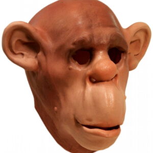Affenmaske aus Schaumlatex  Schimpansen Maske kaufen