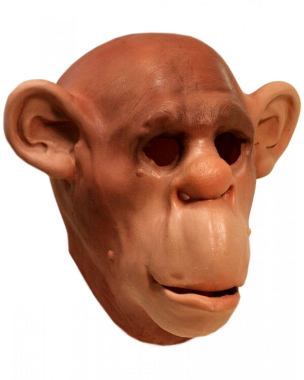 Affenmaske aus Schaumlatex  Schimpansen Maske kaufen