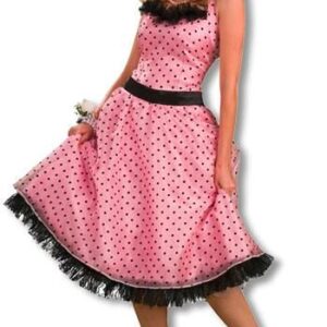 Polka Dot Abschlussball Kostüm L  50ties Kostüme kaufen