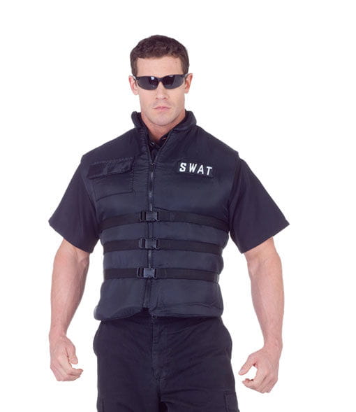 S.W.A.T. Polizei Weste XXL   SEK Polizeiweste als Kostüm