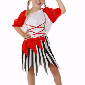 Pirate Girl Mädchen Kostüm   Verkleidung als Tochter des Piratenkapitäns  M
