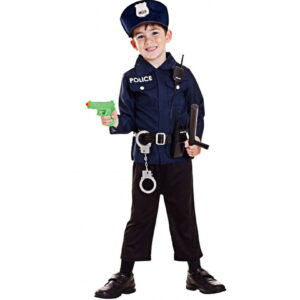 7-tlg. Polizei Kleinkinderkostüm  96-160 cm   Polizei Kinderkostüm