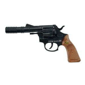 Interpol 38 12-Schuss Revolver Spielzeugwaffe