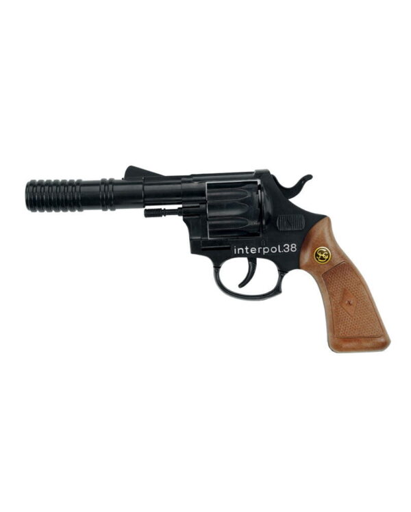Interpol 38 12-Schuss Revolver Spielzeugwaffe