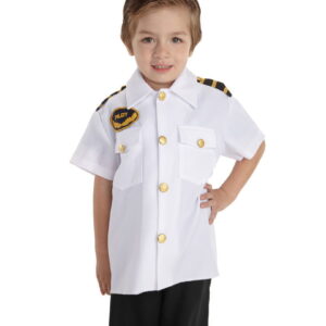 Pilotenhemd für Kinder   Karnevalskostüm für Kids L