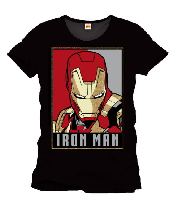 Iron Man Lizenz T-Shirt   Offizielles Superhelden T-Shirt XL