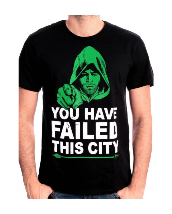 Arrow You Have Failed This City T-Shirt   Offizielles DC Comics Arrow T-Shirt XXL
