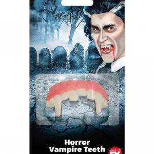 Horror Vampirzähne  Vampirgebiss für Karneval & Fasching