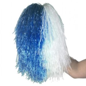 Blau-Weißer Cheerleader Pompon ❋ kaufen