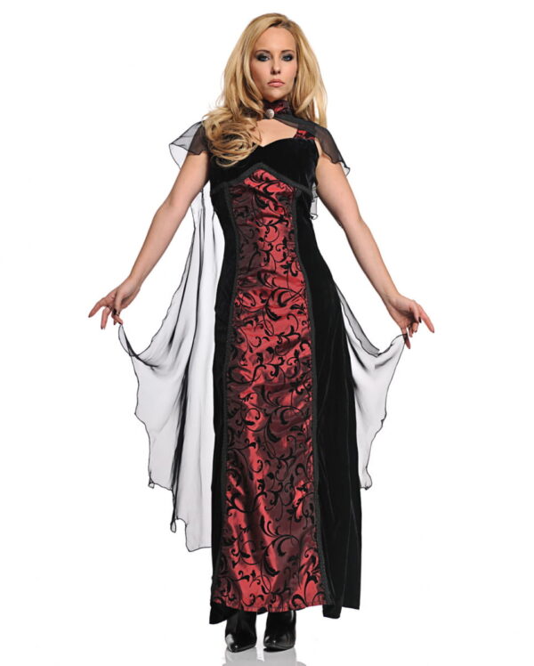 Edle Vampir Fee Kostüm als Halloween Verkleidung L