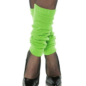 Grüne 80er Jahre Beinstulpen Kostüm Zubehör