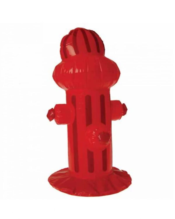 Feuer Hydrant aufblasbar 50 cm als Party Deko