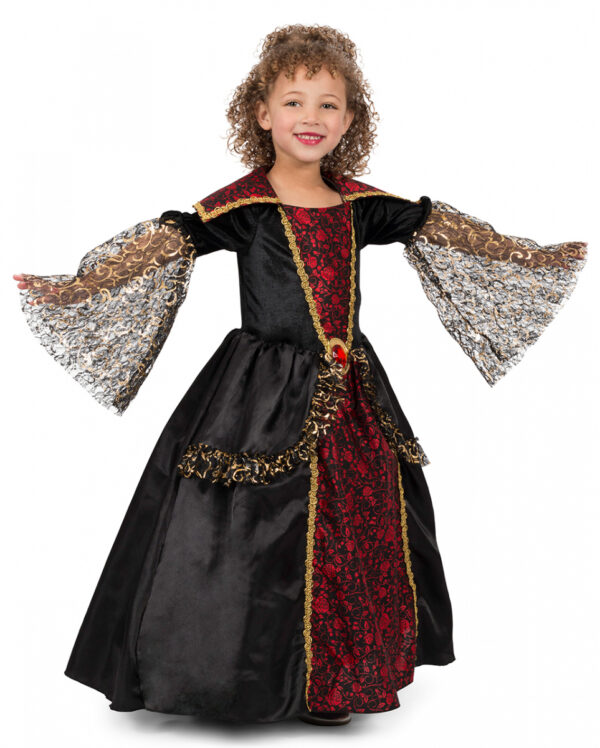 Lady Versailles Kinderkostüm Vampir für Halloween! 4 Jahre