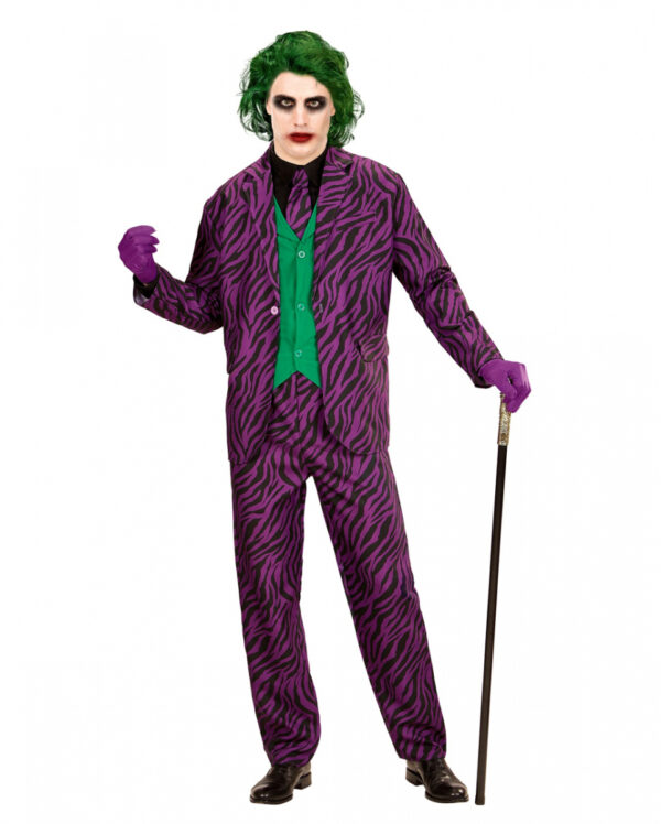 Evil Joker Herrenkostüm  Comic Kostüme bestellen XXL