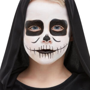 Skull Aqua FX Make Up Kit für Kinder für Fasching & Halloween