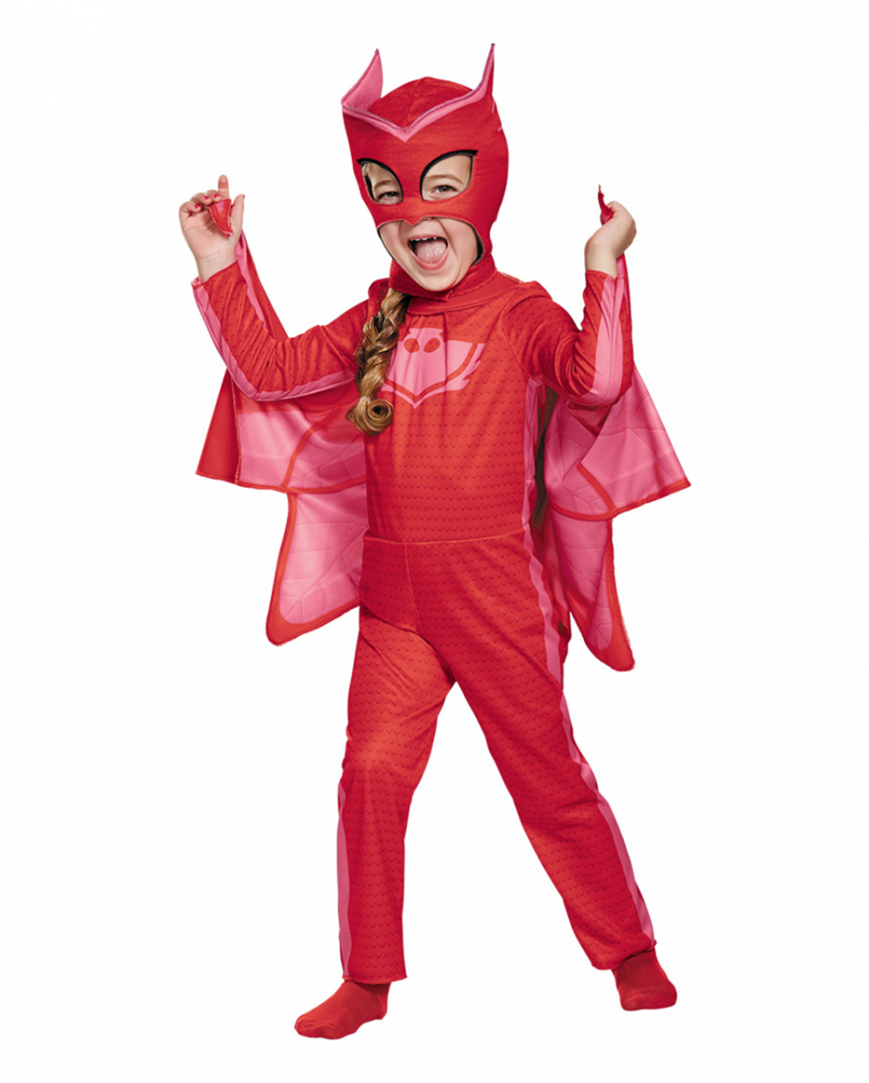 PJ Masks Owlette Classic Kostüm für Kinder ✰ 3-4 Jahre