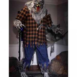 Gigantischer Werwolf Halloween Animatronic 220cm ➔