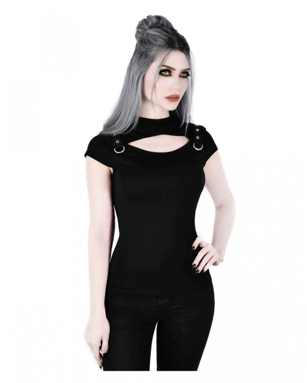 Xara Keyhole Top KILLSTAR  Mode für Gothic Queens XXL