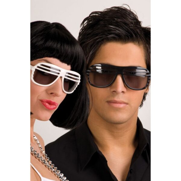 500137 vegas partybrille black and white