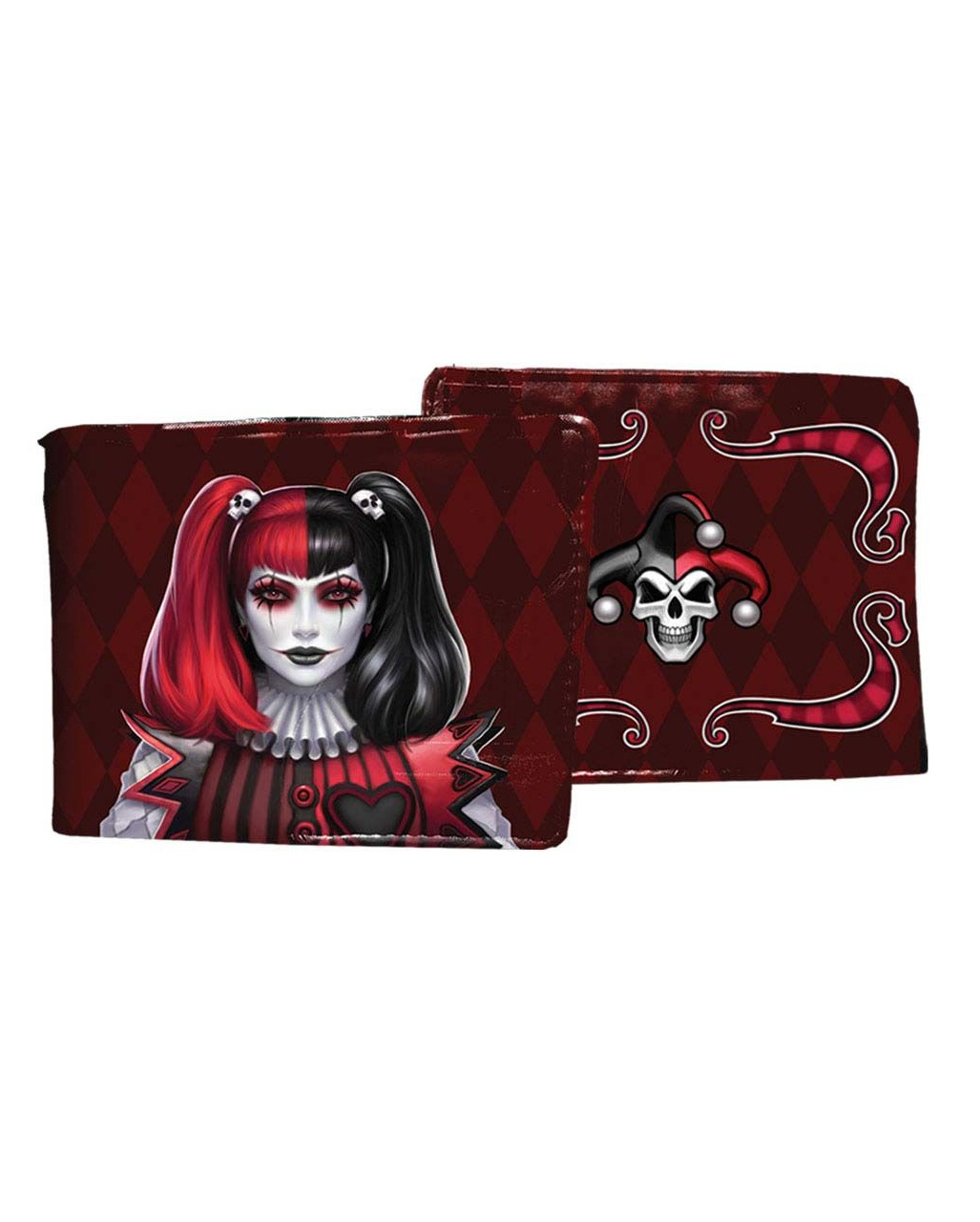 dark jester harlekin geldboerse portemonnaies dark jester wallet gothic geschenke und merchandise 50977