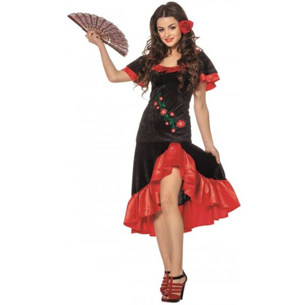 elena spanische schoenheit flamenco kostuem1