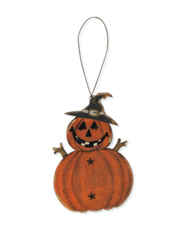halloween holz ornament kuerbis 8cm weihnachtskugel halloween fan christbaumschmuck halloween 54290