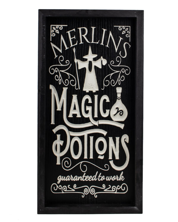 halloween wandbild merlins magic potions neu 54246