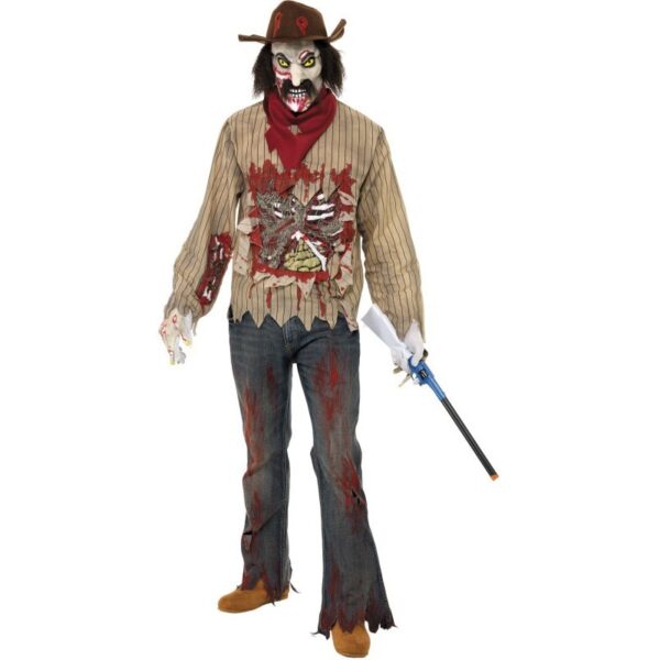horror zombie cowboy kostue