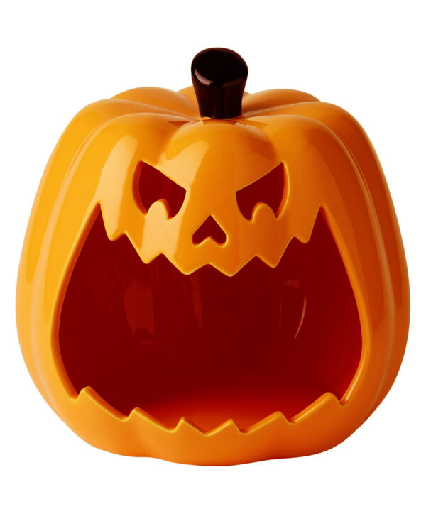 killstar pumpkin suessigkeiten halter killstar halloween accessoires halloween schale candy bowl halloween dekoration 54031 1