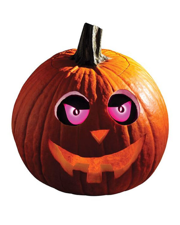 leuchtende halloween kuerbis augen purple eerie pumpkin eyes purple lila halloween pumpkin augen 54206 01