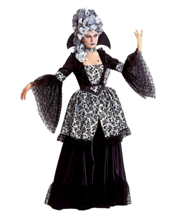 madame de sade kostuem deluxe edles barock kostuemkleid rokoko verkleidung 14050