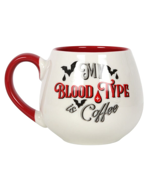 my blood type is coffee kaffeebecher gothic coffee mug gothic geschenkartikel 54307 01