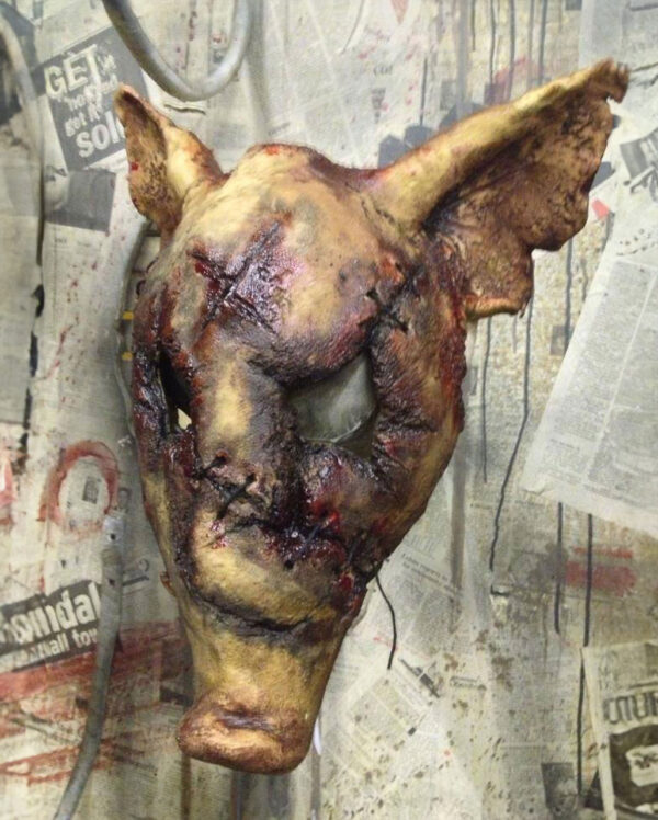 ranzige schweinekopf maske rancid pig head mask horror mask tierhorror maske 56645 01