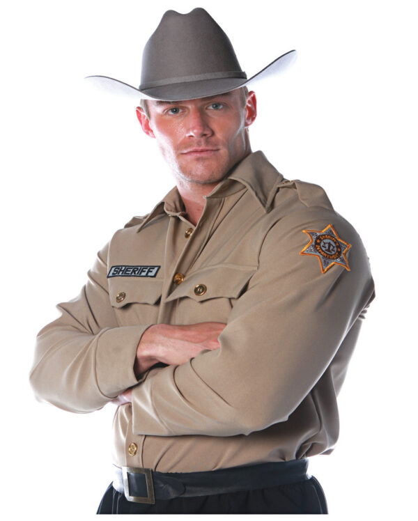 sheriff kostuem hemd sheriff shirt sheriff faschings kostuem 39857